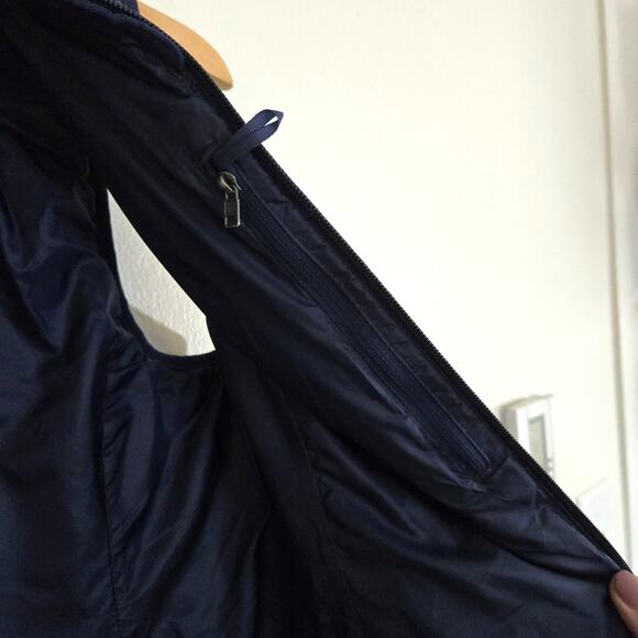 Patagonia Logo Nano Puff Navy Blue Vest Size S - Picture 6 of 10